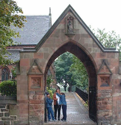 St Margaret's Wolstanton with a bunch of Colcloughs!