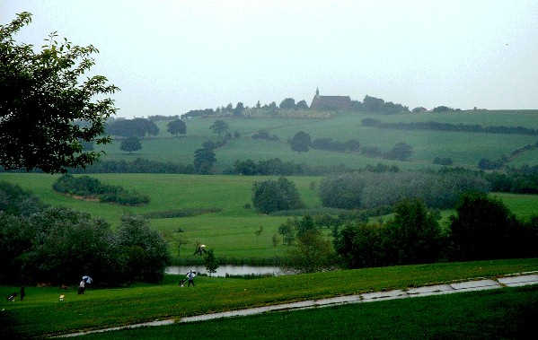 The Easterly view from the site of the house